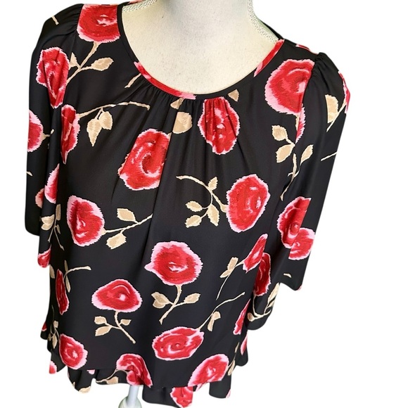 Kate Spade New York ‘Hazy Rose Double Layer Top’ Size XS - Picture 16 of 16